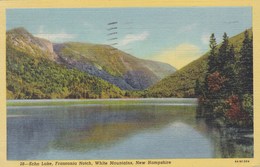 Echo Lake, Franconia Notch, WHite Mountains, New Hampshire  USA (pk47319) - White Mountains