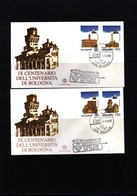 San Marino 1988 Michel 1387-90 FDC - Storia Postale