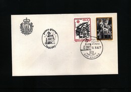 San Marino 1987 Michel 1354-55 FDC - Cartas & Documentos