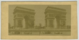 Stéréo. Arc De Trimphe. Place De L'Étoile. Paris. - Photos Stéréoscopiques