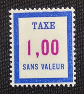 France Fictifs  Taxe Neuf N° 21 - Ficticios