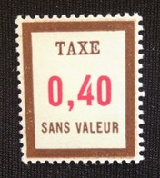 France Fictifs  Taxe Neuf N° 24 - Ficticios