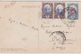 SAINT-MARIN 1932  CARTE POSTALE MONTE TITANO - Storia Postale