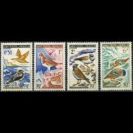 ST.PIERRE 1963 - Scott# 362-5 Birds Set Of 4 LH One Folded - Unused Stamps