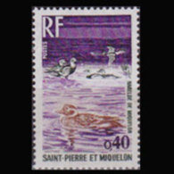 ST.PIERRE 1973 - Scott# 426 Birds 40c MNH - Ongebruikt