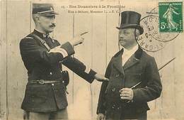 D-18-578 : NOS DOUANIERS A LA FRONTIERE. - Customs