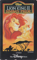 Télécarte  NEUVE Japon / 110-208140 - DISNEY STORE - ROI LION KING - Japan MINT Phonecard - Disney