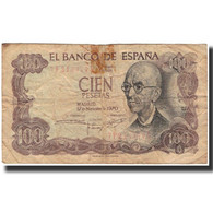 Billet, Espagne, 100 Pesetas, 1970-11-17, KM:152a, B - 100 Peseten