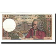 France, 10 Francs, 10 F 1963-1973 ''Voltaire'', 1970-01-08, SUP, Fayette:62.41 - 10 F 1963-1973 ''Voltaire''