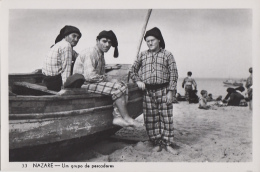 Portugal - Nazaré - Costumes Pêche Pêcheurs - Leiria