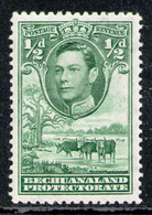 BECHUANALAND 1938 - From Set MH* - 1885-1964 Bechuanaland Protectorate