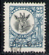 TANGANYIKA 1925 - From Set Used - Tanganyika (...-1932)