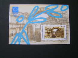 GREECE 2002 Blok No F20 Ancient Olympia MNH - Blokken & Velletjes