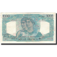 France, 1000 Francs, 1 000 F 1945-1950 ''Minerve Et Hercule'', 1945-04-12, TB+ - 1 000 F 1945-1950 ''Minerve Et Hercule''