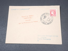 FRANCE - Enveloppe Par Ballon Le Neptune En 1946 ( Annulé Par La Préfecture De Police ) - L 19358 - 1960-.... Covers & Documents