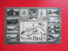 CPA 62 SOUVENIR DE FRUGES MULTI VUES - Fruges