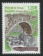 ANDORRA FRANCESA/ FRENCH ANDORRE/ FRANZÖSISCH ANDORRA/ -  EUROPA 2018 -"PUENTES.-BRIDGES -BRÜCKEN -PONTS"- SERIE 1 V. - 2018