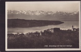 Starnberg - S/w Mit See Und Gebirge - Starnberg