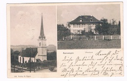 CH-4903   AARWANGEN : Kirche Und Pfarrhaus - Aarwangen