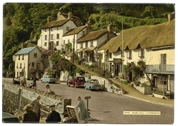 LYNMOUTH : MARS HILL / POSTMARK - EXETER / SLOGAN - RECORDED DELIVERY, 1963 / ST AUBIN, JERSEY (10 X 15cms Approx.) - Lynmouth & Lynton