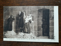 L4/25 Salon 1907 . Henri Motte . Les Yeux De Cauchon - Malerei & Gemälde