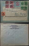 Germany Reich 1923 Postal History Rare Cover Mi.277 306 312 317 To Cassel DB.409 - Andere & Zonder Classificatie