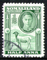 SOMALILAND 1938 - From Set Used - Somaliland (Protectorat ...-1959)