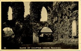 BERKS - READING - RUINS OF CHAPTER HOUSE Be124 - Reading
