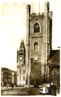 BERKS - READING - ST LAWRENCE CHURCH AND TOWN HALL RP VIEWS Be270 - Reading