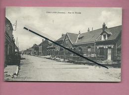 CPA - Chaulnes  - ( Somme ) - Rue Du Moulin - Chaulnes