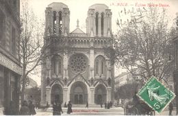 (06) Alpes Maritime - CPA - Nice - Eglise Notre Dame - Monuments, édifices