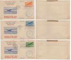 AIR MAIL ISSUE LETTERS FIRST DAY U.S.A. #12 - Altri & Non Classificati