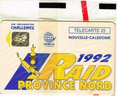Nouvelle Caledonie Telecarte Phonecard Sport Raid Province Nord Carte 25 Unites NC5 SC5 NSB Neuve - Nouvelle-Calédonie