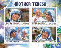 Sierra Leone. 2018 Mother Teresa. (417a) - Mother Teresa