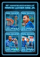 Maldives. 2018  50th Memorial Anniversary Of Martin Luther King Jr. (501a) - Martin Luther King