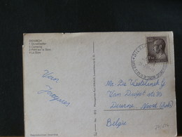 77/654   CP POUR LA BELG.  1969 - Lettres & Documents