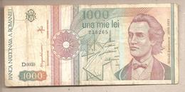 Romania - Banconota Circolata Da 1000 Lei P-101 Aa - 1991 #19 - Roumanie