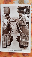 ZAMBEZE SALUTATION INDIGENE  - Old Postcard - Zambie