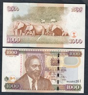 KENIA 1000 SHILLINGS Shilingi 2004 ELEPHANT LOTTO 1867 - Kenia