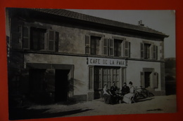 CARTE PHOTO COMMERCE -  CAFE DE LA PAIX - Cafés