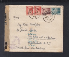 Rumänien Romania Brief 1946  Sighisoara An Sachse In Deutschland US Zone - Cartas & Documentos