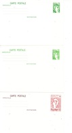 Ensemble De 11 Cartes Postales Neuves De 1965 à 1986 - Collections & Lots: Stationery & PAP
