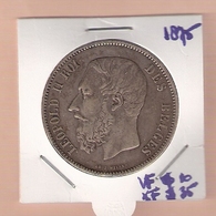 BELGIE 5 FRANCS 1875 LEOPOLD II - 5 Francs