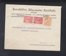 Romania  Cover 1923 Brasov To Prague - Covers & Documents