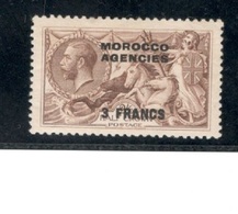 BritishOffices In Morocco1924:Scott 410mh* - Morocco Agencies / Tangier (...-1958)