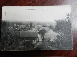 17069) 28 VILLEMEUX VUE GENERALE VIAGGIATA 1932 - Villemeux-sur-Eure