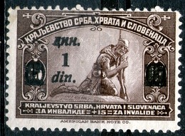Yugoslavia,1922,Scott#16,Mi#163,error Shown On Scan,MLH *,as Scan - Neufs
