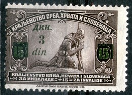 Yugoslavia,1922,Scott#18,Mi#165,error Shown On Scan,MLH *,as Scan - Neufs