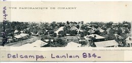 - Vue Panoramique De CONAKRY - Guinée Française, En 2 Volets, Double Carte,  Non écrite, épaisse, TBE, Scans. - Guinée Française