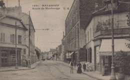 Delcampe - Malakoff : Route De Montrouge - Malakoff